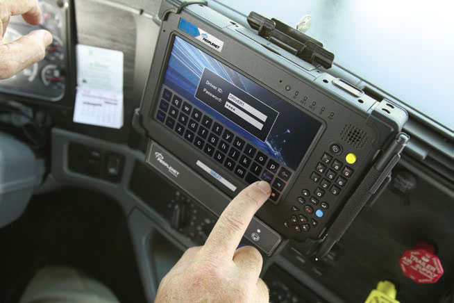 Peoplenet trucking technology