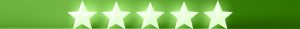 Feature image with 5 stars and green background